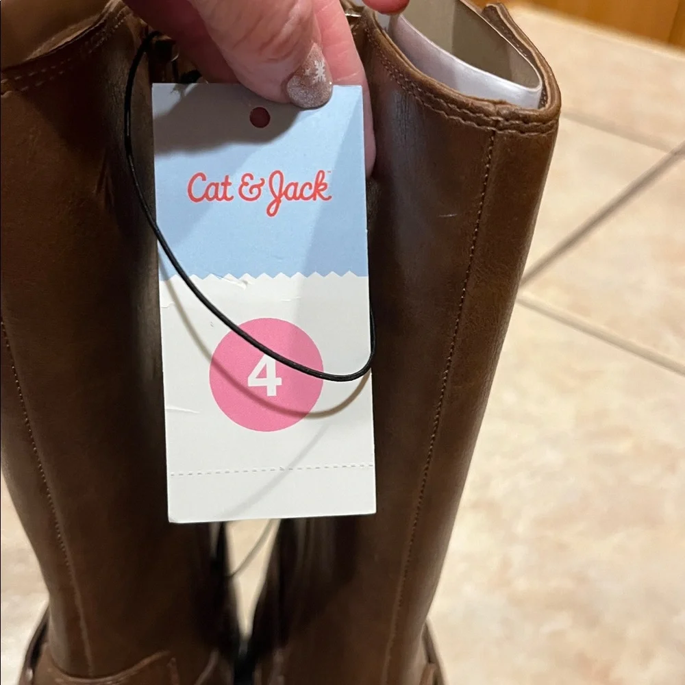 Cat & Jack Brown Girl’s Boots